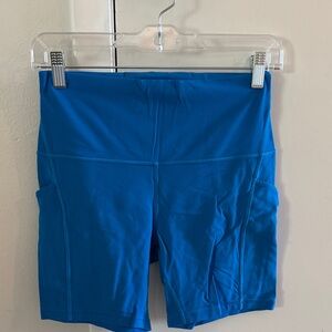 Blue Women's lululemon biker 6in Athletic Shorts